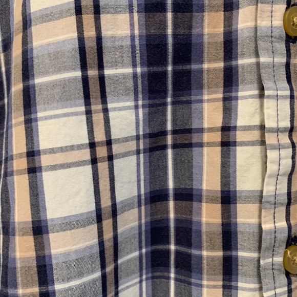 🥂HP🥂 Levi’s Men's Short Sleeve Plaid Button Down - Picture 3 of 3